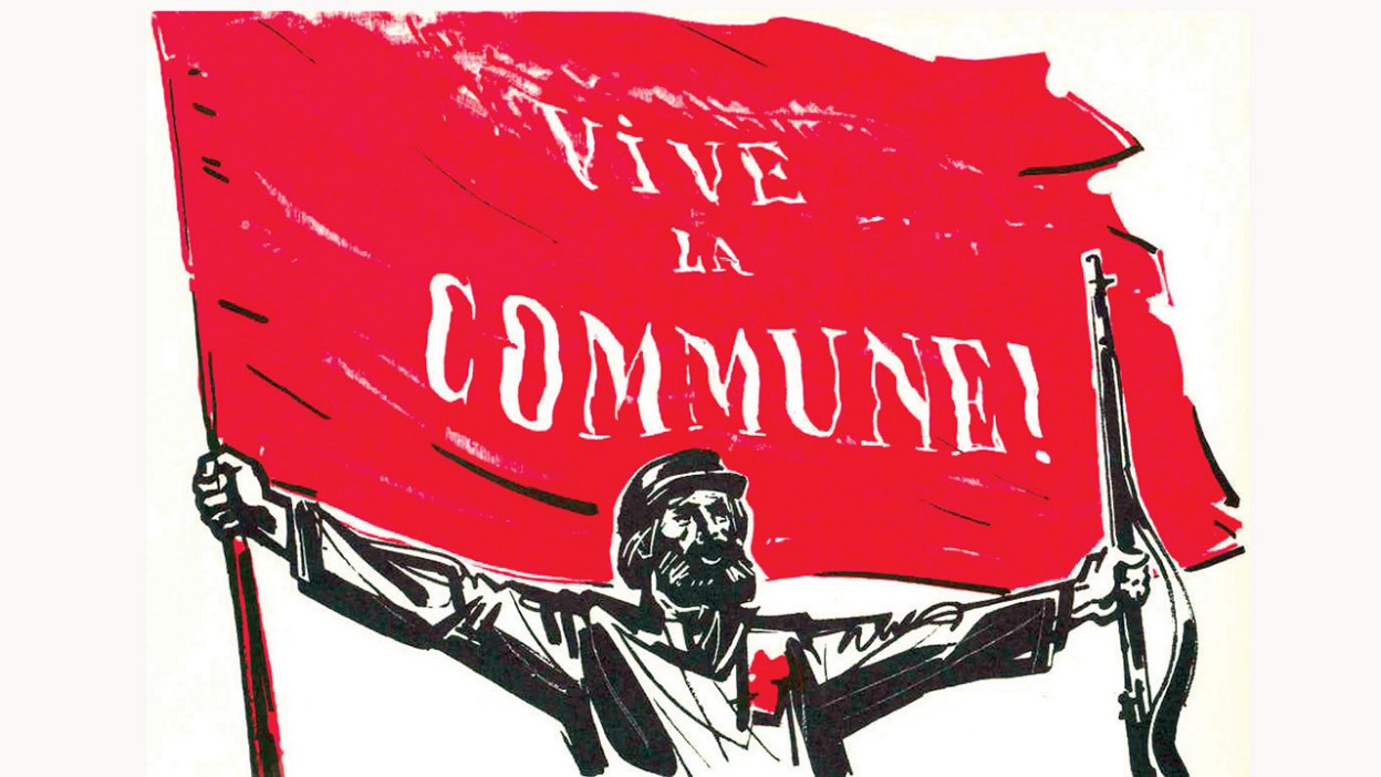 Celebrating the Paris Commune of 1871 Red Flag